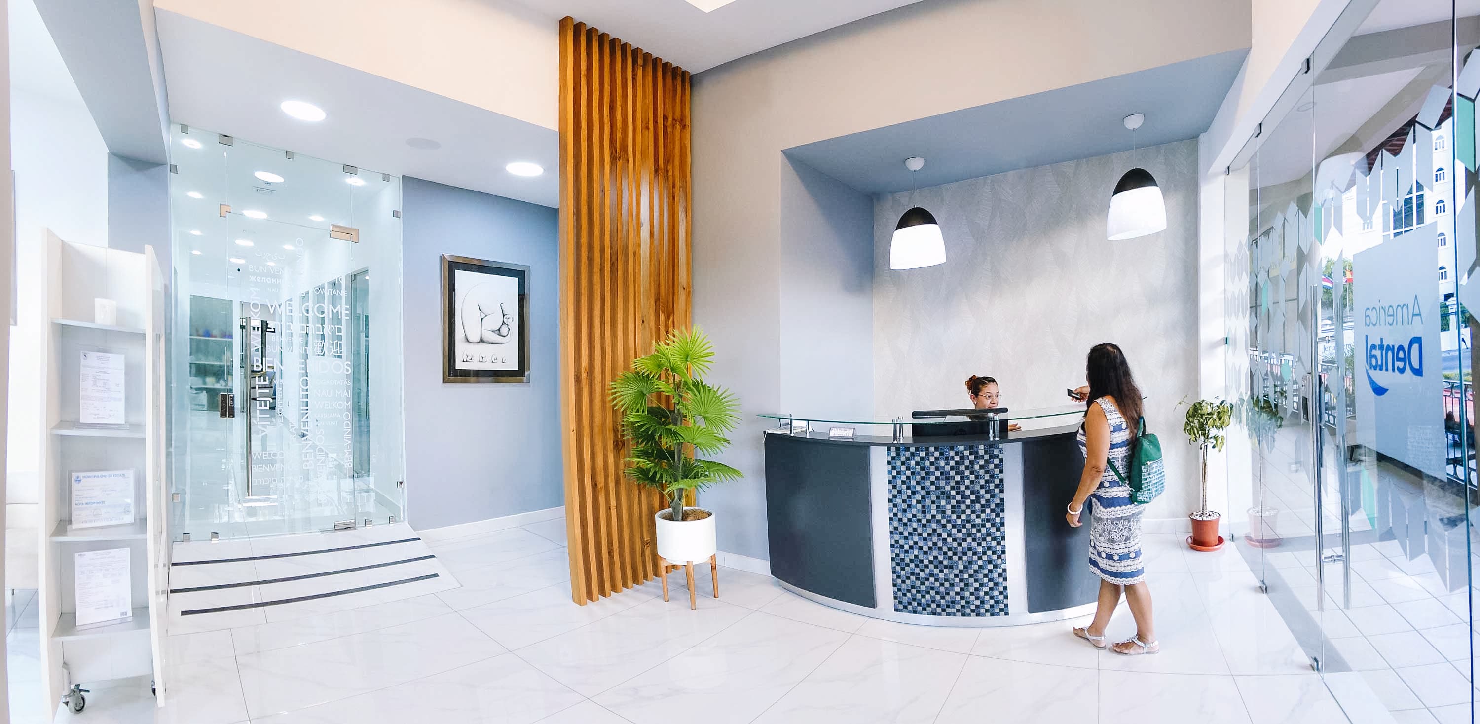 Interior of America Dental clinic, modern and welcoming