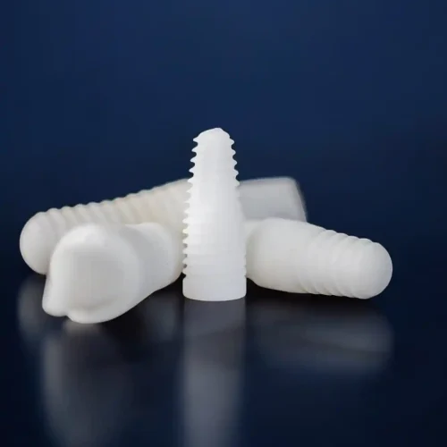 Zirconia vs titanium dental implants